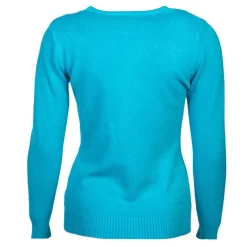 New Pull col rond laine et cachemire Femme Femme Pull, Gilet, Sweat