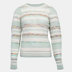 Best Pull col rond leo doux à rayures Femme Femme Pull, Gilet, Sweat