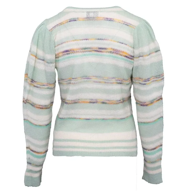 Best Pull col rond leo doux à rayures Femme Femme Pull, Gilet, Sweat