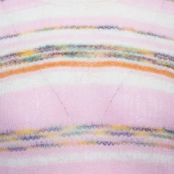 Hot Pull col rond leo doux à rayures Femme Femme Pull, Gilet, Sweat