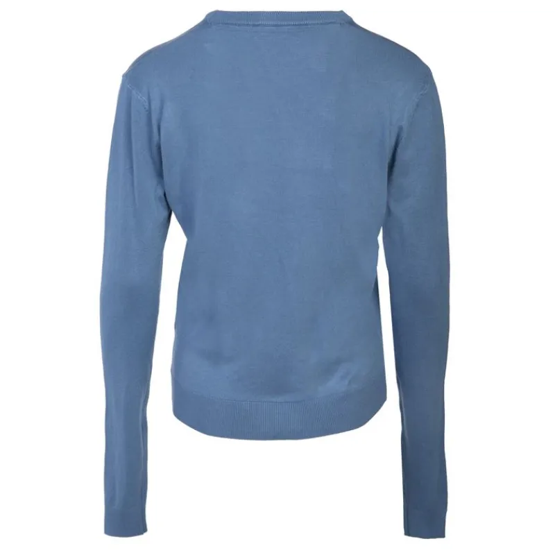 Pull col rond manches longues 18673 Femme Femme Pull, Gilet, Sweat