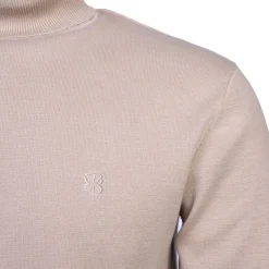 New Pull col roulé maille fine couleur unie Homme Homme Pull, Gilet, Sweat