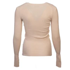 Sale Pull col v femme fine cote jamina Femme Femme Pull, Gilet, Sweat