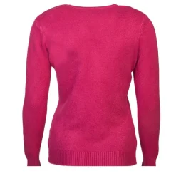 New Pull col v laine et cachemire Femme Femme Pull, Gilet, Sweat