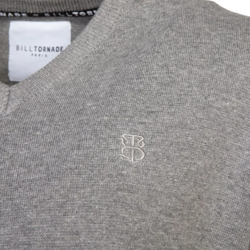 Hot Pull col v maille fine manches longues Homme Homme Pull, Gilet, Sweat