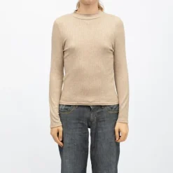 Online Pull cotelé col montant lanee Femme Femme Pull, Gilet, Sweat