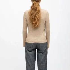 Online Pull cotelé col montant lanee Femme Femme Pull, Gilet, Sweat