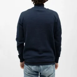 Clearance Pull demi zip col montant edmond Homme Homme Pull, Gilet, Sweat