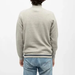 New Pull demi zip col montant edmond Homme Homme Pull, Gilet, Sweat