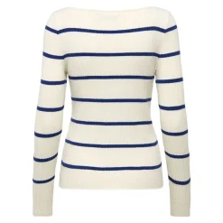 Discount Pull en maille à rayure Femme Femme Pull, Gilet, Sweat