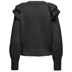 Outlet Pull en maille col rond à manches longues Alicia Femme Femme Pull, Gilet, Sweat