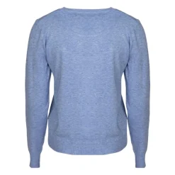 Online Pull femme col rond en laine Femme Femme Pull, Gilet, Sweat