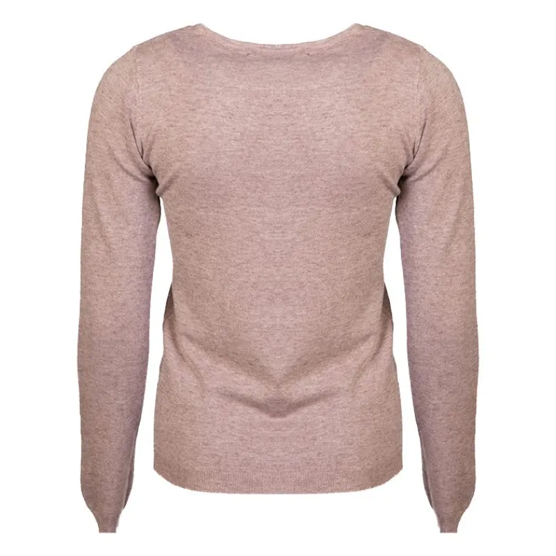 New Pull femme col rond en laine Femme Femme Pull, Gilet, Sweat