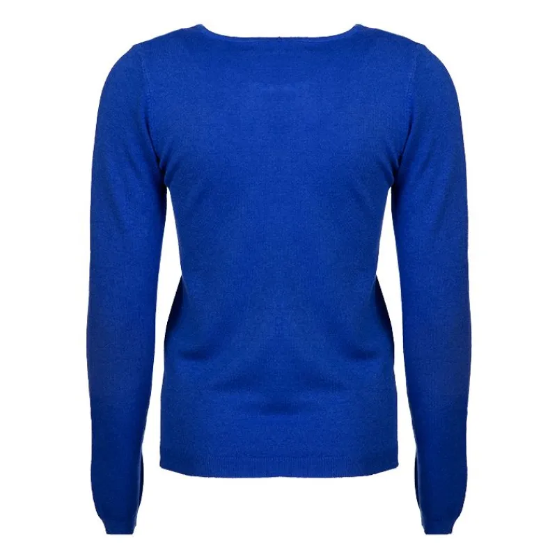 Hot Pull femme col rond en laine Femme Femme Pull, Gilet, Sweat