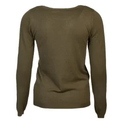 Discount Pull femme col rond en laine Femme Femme Pull, Gilet, Sweat