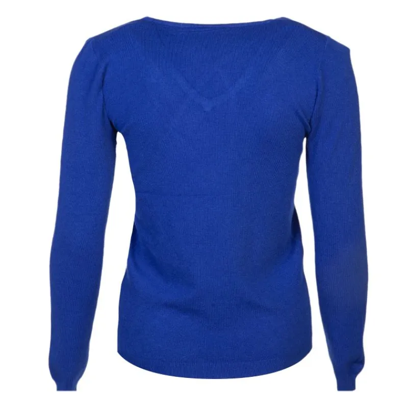 Outlet Pull femme col v en laine Femme Femme Pull, Gilet, Sweat