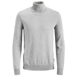 Online Pull fin col roulé coton mélangé Homme Homme Pull, Gilet, Sweat