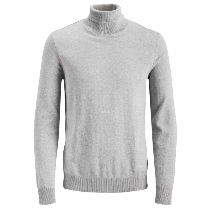 Online Pull fin col roulé coton mélangé Homme Homme Pull, Gilet, Sweat