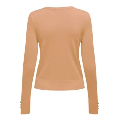 Sale Pull fin col V manches longues boutons Minna Femme Femme Pull, Gilet, Sweat