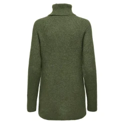 Best Pull long col roulé maille poignets cotelés Femme Femme Pull, Gilet, Sweat