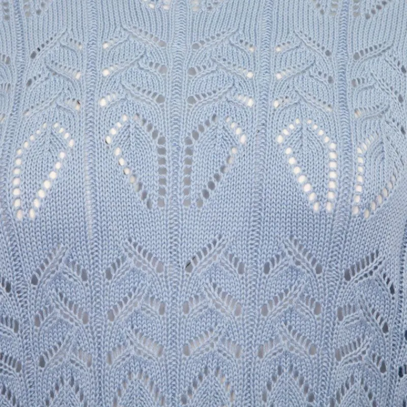 Best Pull maille ajourée v rose magy Femme Femme Pull, Gilet, Sweat