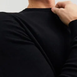 Online Pull maille coton col rond tissu tricoté Homme Homme Pull, Gilet, Sweat