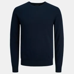 New Pull maille coton col rond tissu tricoté Homme Homme Pull, Gilet, Sweat