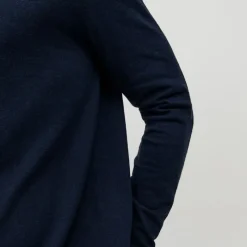 New Pull maille coton col rond tissu tricoté Homme Homme Pull, Gilet, Sweat