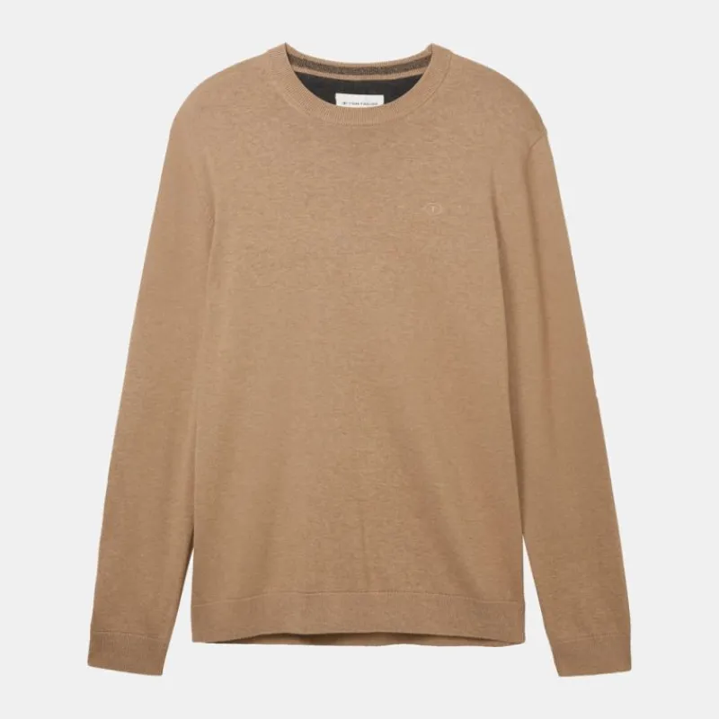 Discount Pull maille fine col rond Homme Homme Pull, Gilet, Sweat