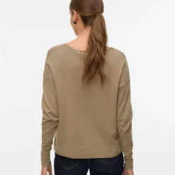 New Pull maille fine col v breeze mermaid Femme Femme Pull, Gilet, Sweat