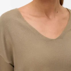 New Pull maille fine col v breeze mermaid Femme Femme Pull, Gilet, Sweat