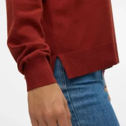 New Pull maille fine col v breeze mermaid Femme Femme Pull, Gilet, Sweat