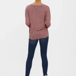 New Pull maille fine oversize brianna manches 3/4 Femme Femme Pull, Gilet, Sweat