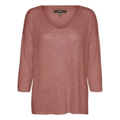 New Pull maille fine oversize brianna manches 3/4 Femme Femme Pull, Gilet, Sweat