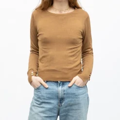 Online Pull maille minna col rond Femme Femme Pull, Gilet, Sweat