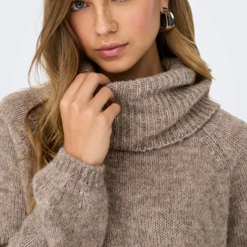 Outlet Pull maille regular gila col roulé Femme Femme Pull, Gilet, Sweat