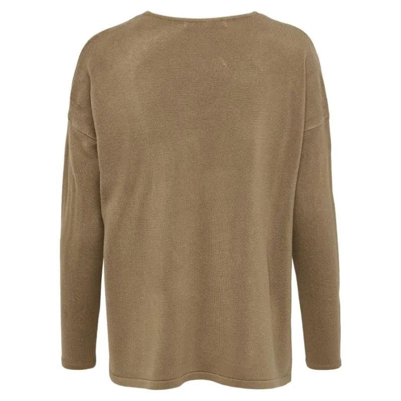 Discount Pull Malia maille fine avec fentes Femme Femme Pull, Gilet, Sweat