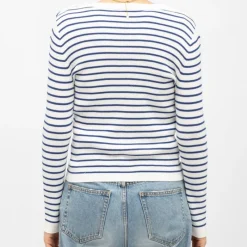 Sale Pull marinière coton col bateau molly Femme Femme Pull, Gilet, Sweat