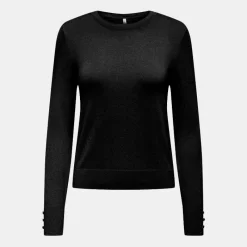 Sale Pull Minna col rond en maille douce Femme Femme Pull, Gilet, Sweat