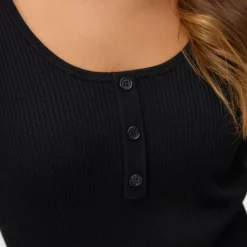 Hot Pull cotelé willow à boutons Femme Femme Pull, Gilet, Sweat