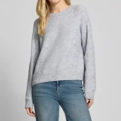 Hot Pull Olla doux maille cotêlé Femme Femme Pull, Gilet, Sweat