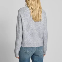 Hot Pull Olla doux maille cotêlé Femme Femme Pull, Gilet, Sweat