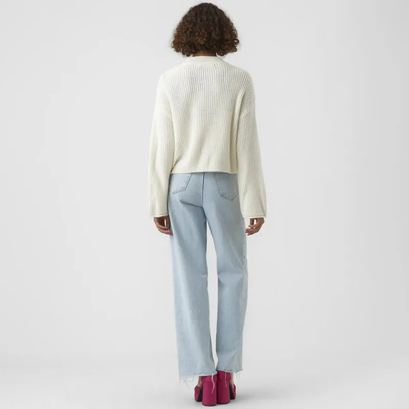 Sale Pull over manches longues vmsayla en maille Femme Femme Pull, Gilet, Sweat