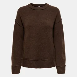 Online Pull épuré maille hazel col rond Femme Femme Pull, Gilet, Sweat