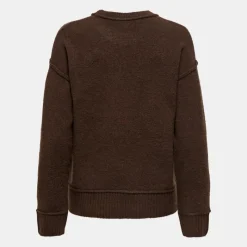 Online Pull épuré maille hazel col rond Femme Femme Pull, Gilet, Sweat