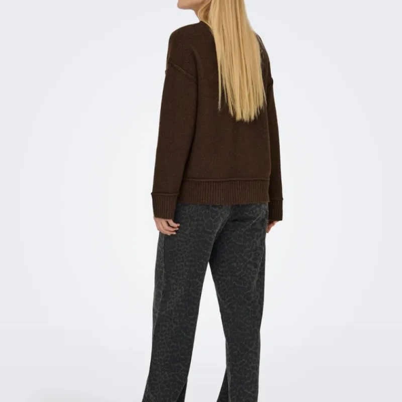 Online Pull épuré maille hazel col rond Femme Femme Pull, Gilet, Sweat