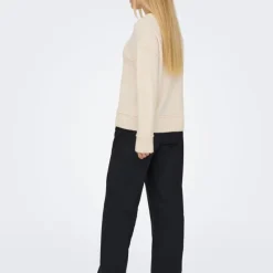 Pull épuré maille hazel col rond Femme Femme Pull, Gilet, Sweat