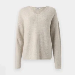 New Pull regular talio col v manches longues Femme Femme Pull, Gilet, Sweat