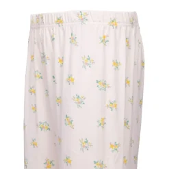 Hot Pyjama fleuri poche brodée Femme Femme Lingerie De Nuit