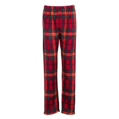 Hot Pyjama polaire motif tartan Femme Femme Lingerie De Nuit